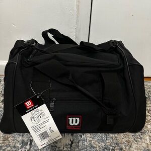Wilson Black Men's Duffel Bag